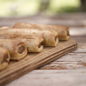 Outback Beef Sausage Rolls-Box of 17